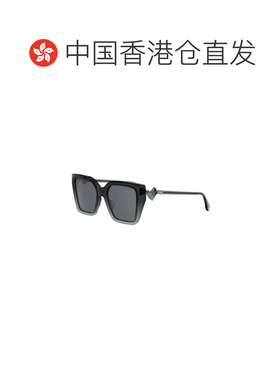 1h可退 香港直邮FENDI 女士眼镜 FE40161I20A CO 灰色 几何太阳镜
