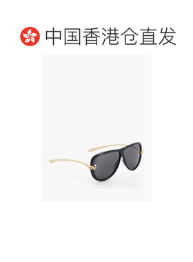 香港直邮Bottega Veneta 葆蝶家 女士 FRAME LENSE 黑色飞行员有