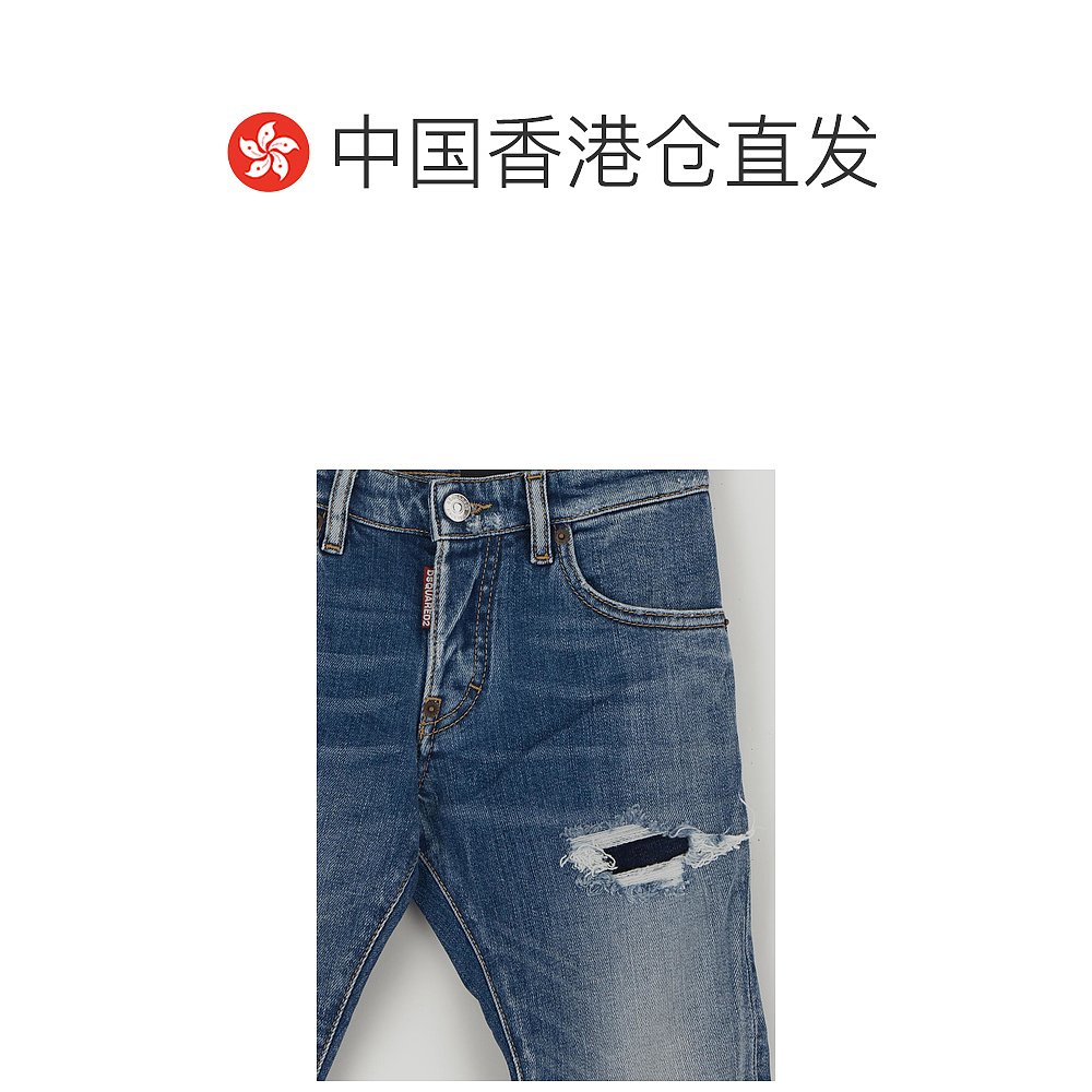 香港直邮DSQUARED2男童牛仔裤 DQ03LDD0A2NDQ01-图1