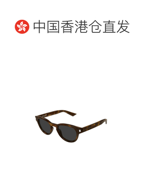 香港直邮SAINT LAURENT 男士眼镜 SL876003 SS2026 棕色 全框太阳