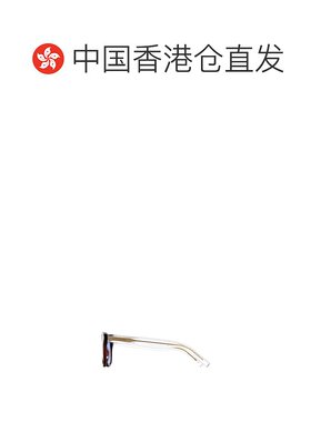 香港直邮Saint Laurent 徽标圆形框太阳镜 SL51RIM玳瑁