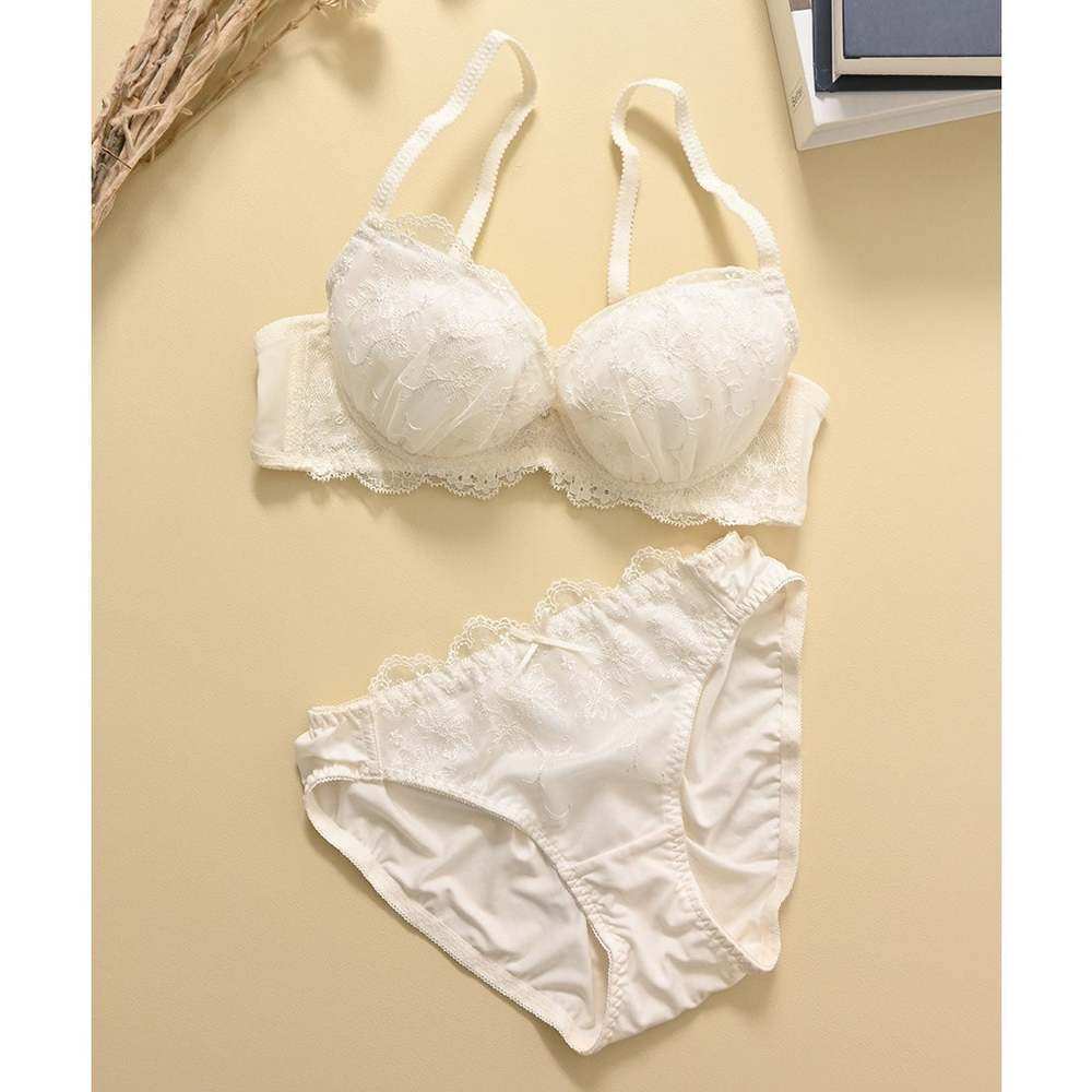 日本直邮Honeys 花卉刺绣文胸套装 女性内衣 [HN6029EW007984],淘宝优惠券,粉丝福利购,淘宝优惠卷