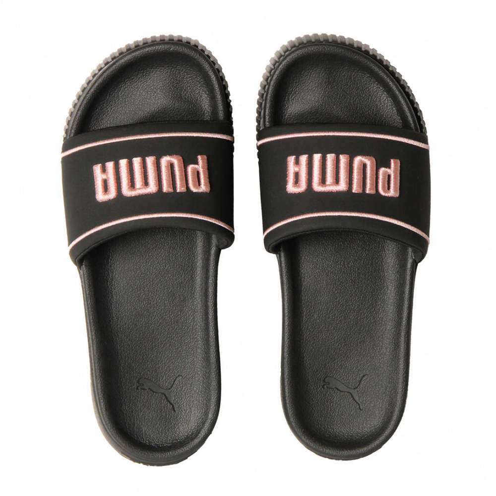 日本直邮PUMA 女士运动凉鞋 402494 01 黑色×鲑鱼粉色,淘宝优惠券,粉丝福利购,淘宝优惠卷