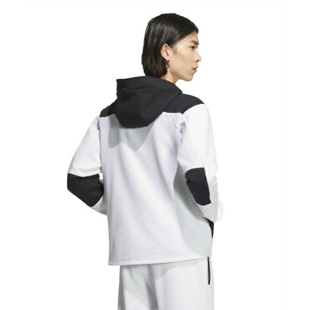 日本直邮 adidas Adptn 纹理双层针织带帽男士运动夹克 JM2082 KQ,淘宝优惠券,粉丝福利购,淘宝优惠卷