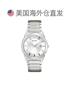 自营Bulova Men's Classic Silver Dial Watch - silver 美国奥莱