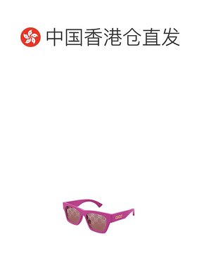 香港直邮GUCCI 女士眼镜 GG1835S004 SS2025 粉红色 矩形太阳镜