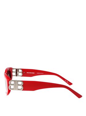 BALENCIAGA 女士眼镜 BB0095S016 AW2025 红色