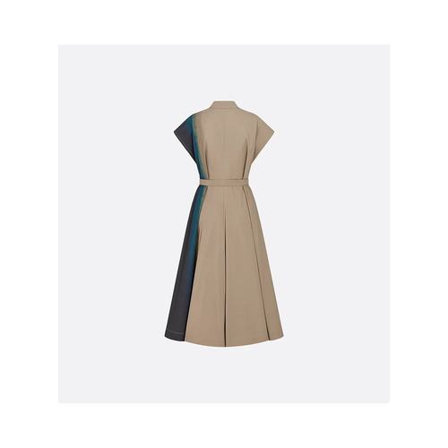 香港直邮Dior 束带连衣裙 547R30A3B20 - 图0