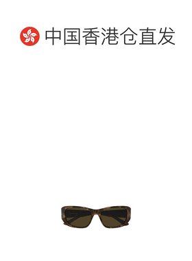 香港直邮BALENCIAGA 男士眼镜 BB0365S002 AW2024 黑色 几何框架