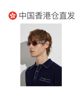 香港直邮VERSACE 男士太阳镜 0VE43610552663 SS2026 紫色 Sungla