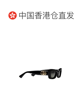 香港直邮GUCCI 女士眼镜 819531J16911012 SS2026 黑色 全框太阳