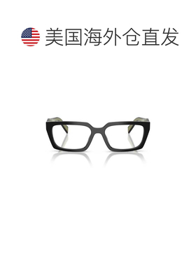 自营pradaBold Rectangular Acetate Sunglasses with Gold Logo