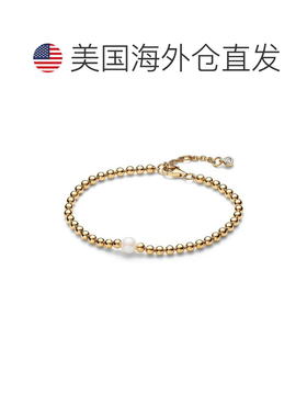 1h可退 【美国直邮】Pandora|14K 镀金永恒处理淡水养殖珍珠串珠