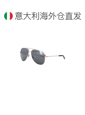 1h可退 欧洲直邮SAINT LAURENT 男士眼镜 SL800003 SS2025 灰色