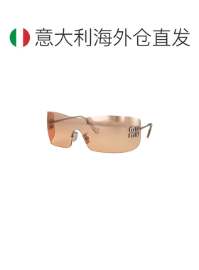 欧洲直邮MIU MIU 女士太阳镜 0MUB53S1BC80Y SS2026 橙色 0MU B53