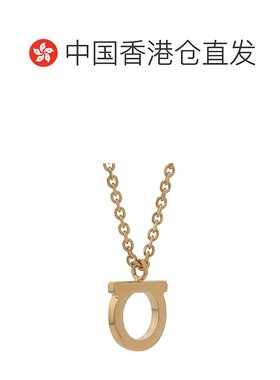 1h可退 香港直邮奢淘 Salvatore Ferragamo 徽标项链 女吊坠