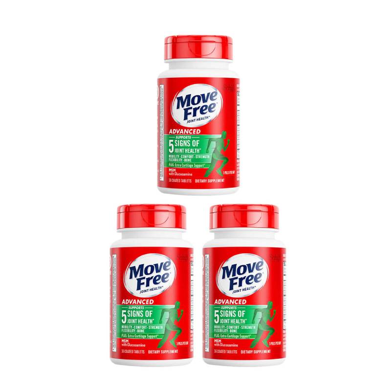 【下拉详情领优惠】MoveFree益节绿瓶氨糖软骨素维骨力36粒*3 【下拉详情领优惠】MoveFree益节绿瓶氨糖软骨素维骨力36粒*3