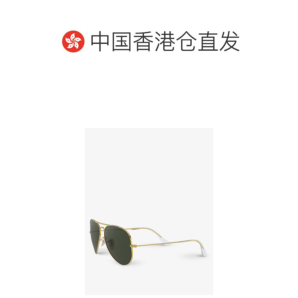 香港直邮潮奢 Ray-Ban 女士RB3025 飞行员醋酸酯太阳镜 - 图1