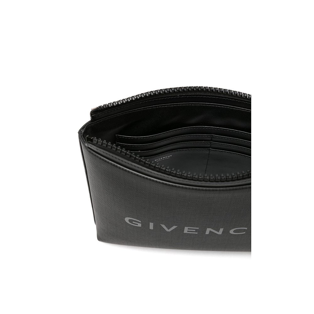 香港直邮潮奢 Givenchy 纪梵希 男士 Wallets Black 钱包 BK60EAK - 图0