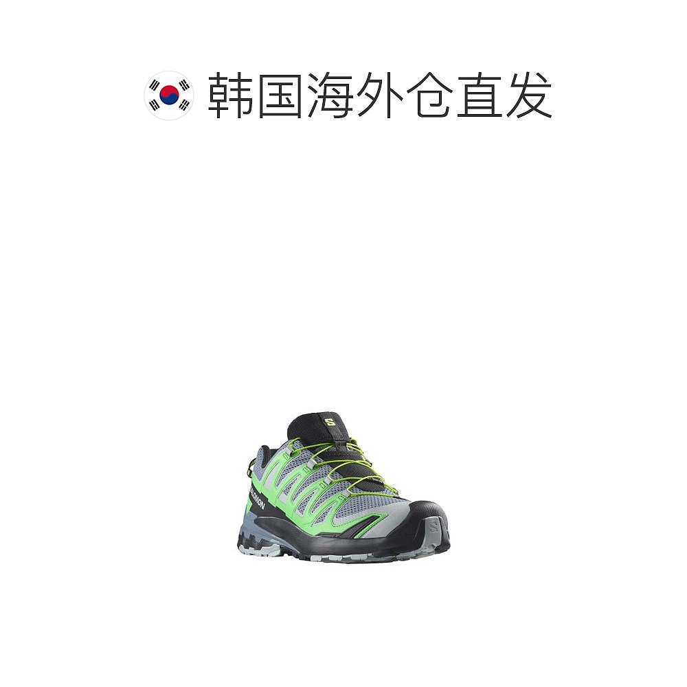 韩国直邮SALOMON  男士休闲鞋XA PRO 3D V9 - FLINT STONE/GREEN - 图1