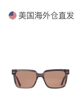 自营Calvin Klein Brown Square Men's Sunglasses CK22535S 023