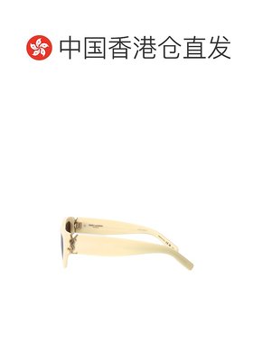 香港直邮SAINT LAURENT 女士太阳镜 SLM94012 AW2025 米白色