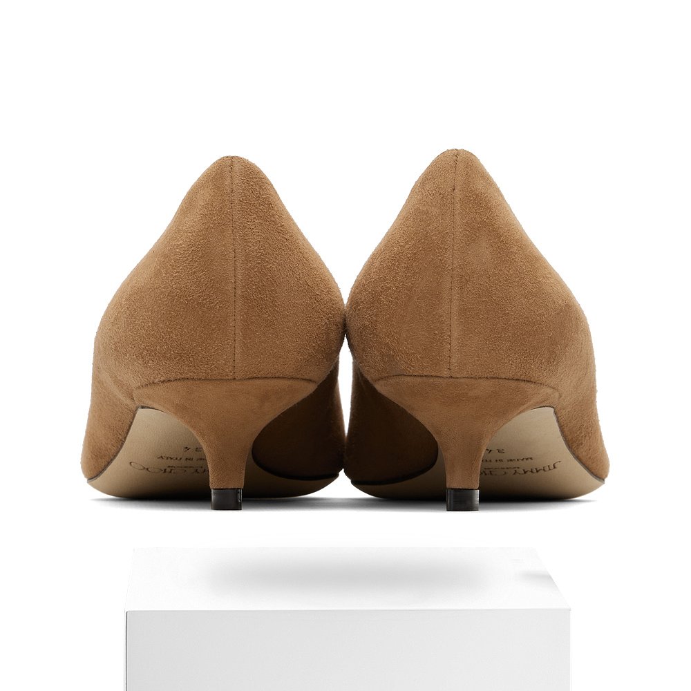 香港直邮Jimmy Choo AMELIATOFFEE AMELIA一脚蹬高跟鞋 - 图3