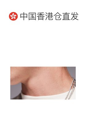 1h可退 香港直邮潮奢 ASOS 男士 设计防水不锈钢链条色调项链(三)