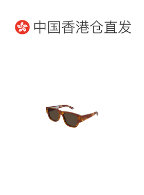 香港直邮GUCCI 男士眼镜 GG2075S002 SS2026 古驰 棕色方框太阳镜