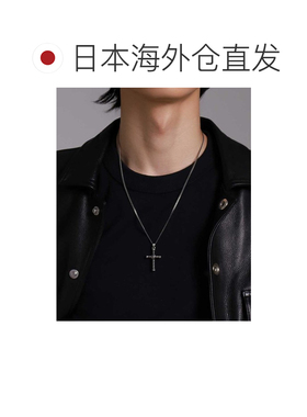 日本直邮LION HEART 男女同款 十字架项链 316L医用级不锈钢防过
