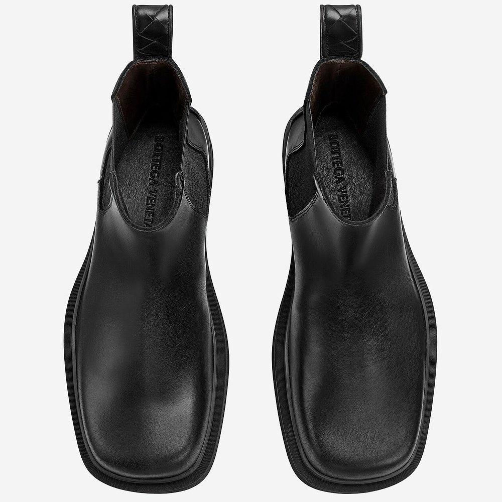 1h可退 香港直邮BOTTEGA VENETA 女士靴子 838337V2WT01000 CO 黑 - 图2