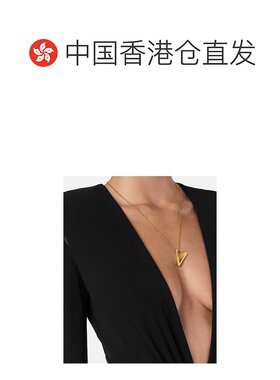 香港直邮Versace V字项链 10217451A00620配饰吊坠