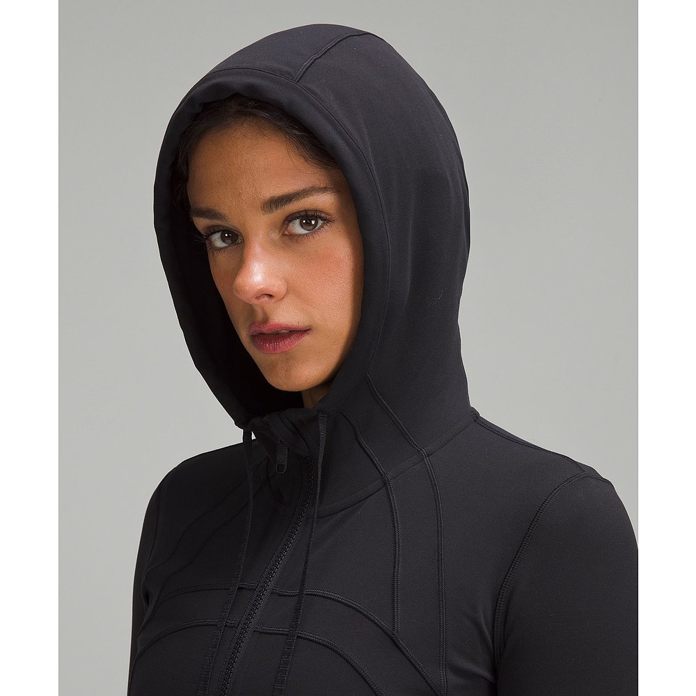 日潮跑腿lululemon Define女士运动连帽夹克 *Nulu™ 外套LW3HAWS - 图2