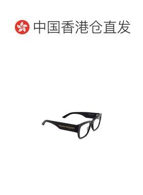 1h可退 香港直邮ALEXANDER MCQUEEN 女士眼镜 AM0436O001 CO 黑色