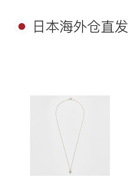 日本直邮日潮 agete 阿卡朵限定款K10 堇青石/钻石项链