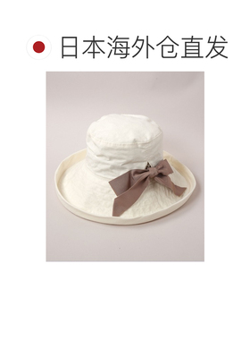 日本直邮CA4LA女士可水洗布鲁顿帽 纯棉宽檐防晒【付后1h可退】