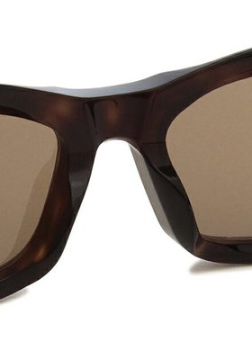 日本直邮Balenciaga 太阳镜 亚洲款 棕色 女士BB0397SA 002