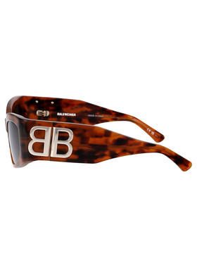 BALENCIAGA 女士眼镜 BB0321S003 CO 黑色 猫眼镜框太阳镜