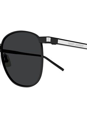 SAINT LAURENT 男士太阳镜 SL747006 CO 黑色 全框太阳镜