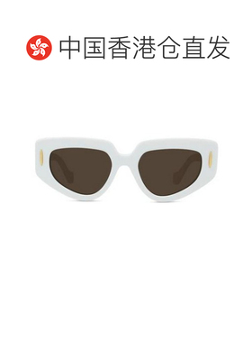 香港直邮LOEWE 女士眼镜 LW40160I25E AW2025 白色 全框太阳镜