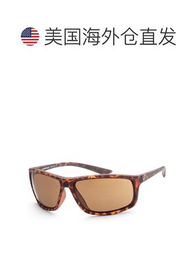 自营Nike 男式 66 毫米棕色太阳镜 - 哑光玳瑁色 【美国奥莱】直