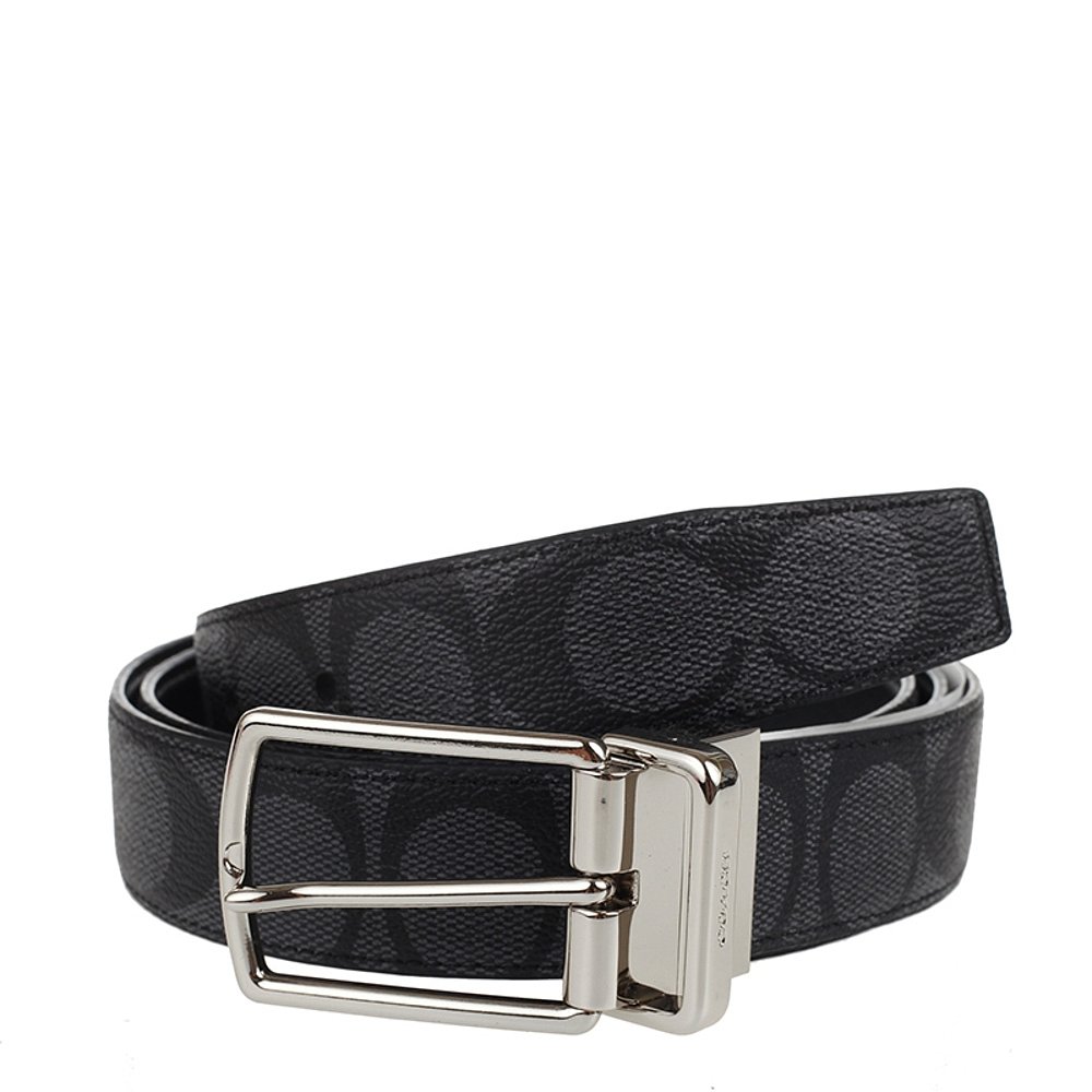 天猫国际海外仓直购美国直邮 COACH 蔻驰 热销精选送礼款 PVC男士双面两用腰带2