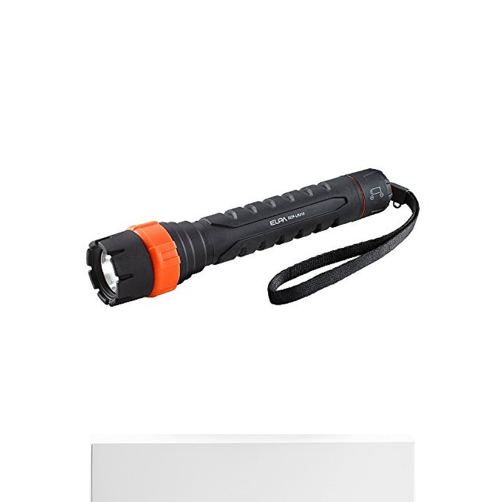 ELPA朝日电器防水性橡胶手电筒亮度可调直径39X长1-图3