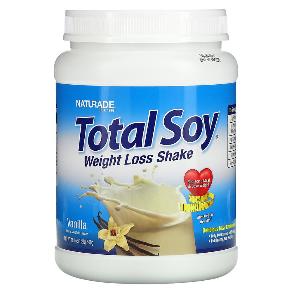 香港直发Naturade天百唯Total Soy粉香草味补充营养540g - 图2