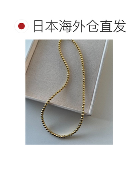 日本直邮ear PAPILLONNER 女士 纯银925镀金纳瓦霍珍珠项链 EAZ10