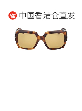 1h可退 香港直邮潮奢 Tom Ford 汤姆 福特 女士 Eyewear 方框太阳