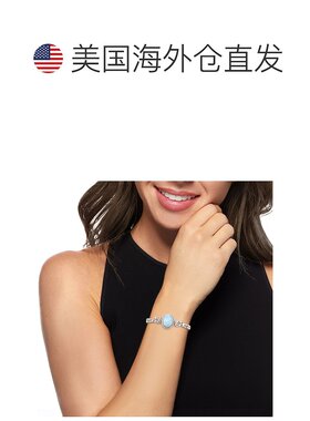 自营 925 纯银 Ross-Simons Larimar 巴厘岛风格手链 美国奥莱直