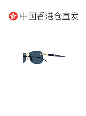 1h可退 香港直邮MONTBLANC 男士太阳镜 MB0344S003 AW2025 蓝色
