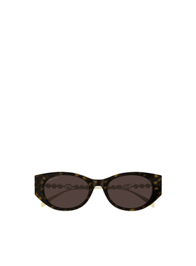 GUCCI 女士眼镜 GG1970SA003 AW2025 古驰配饰太阳镜棕色