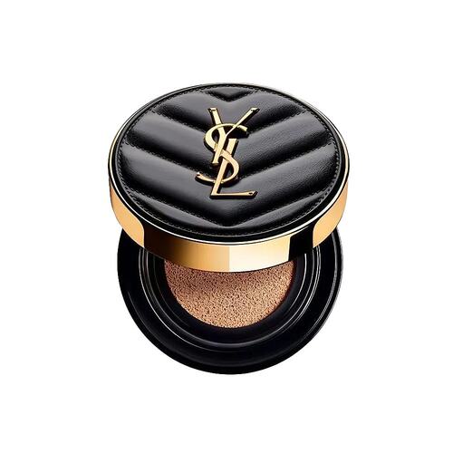 香港直邮YSL 圣罗兰黑皮革气垫B20/B10遮瑕持久不脱妆正品提亮 - 图0